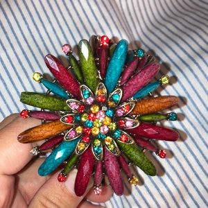 Gorgeous cookie sapphire and real metal bracelet